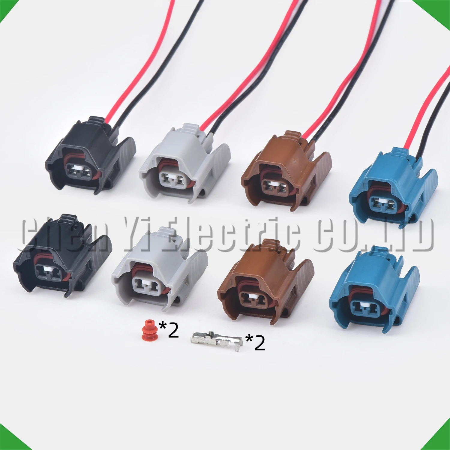 2 Pin Automotive Connectors Fuel injector Wire harness Plug 90980-11153 6189-0573 For Toyota 1JZ VQ35