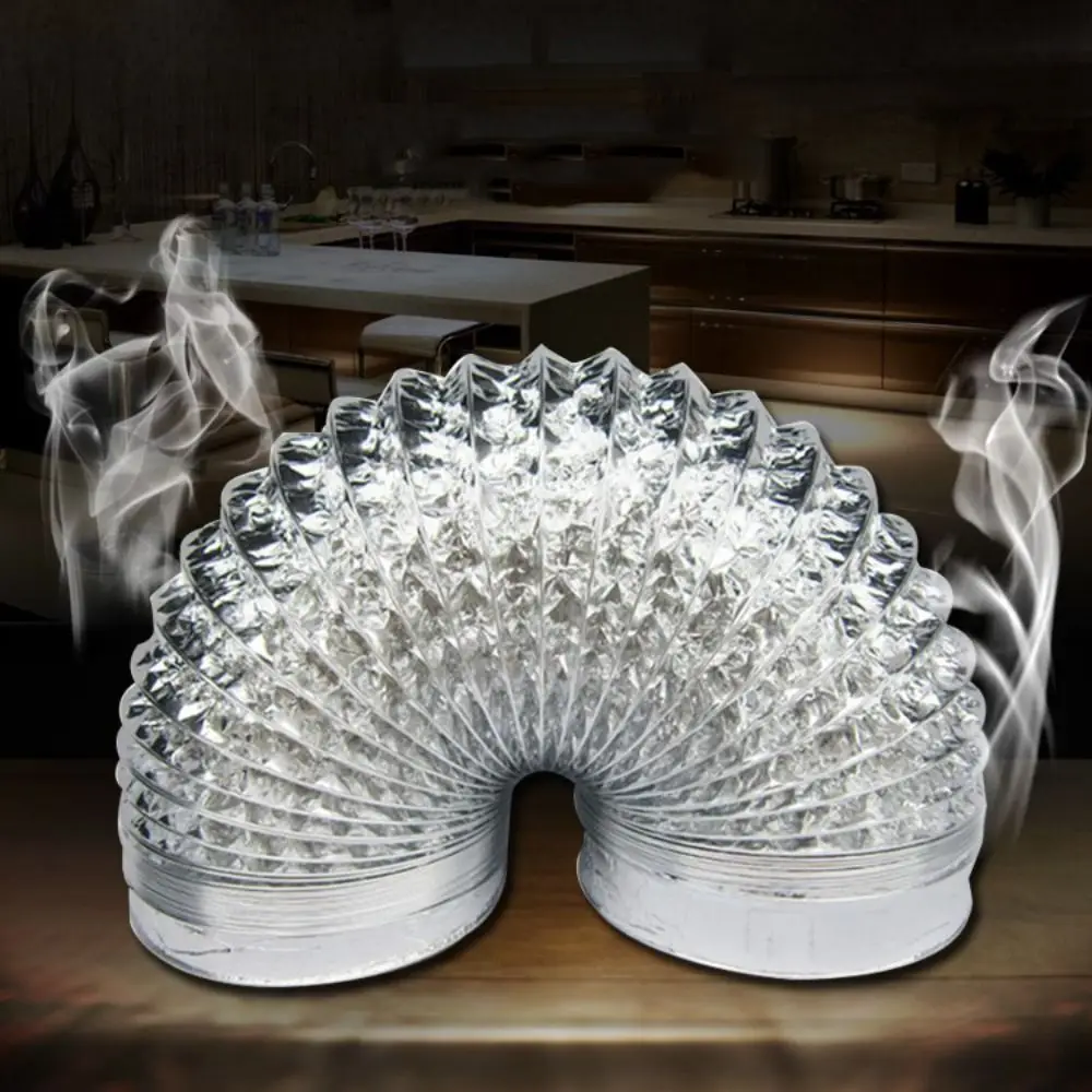 מטבח עשן צינור אלומיניום נייר אלומיניום אוורור צינור עשן מעובה נרקפת פליטה