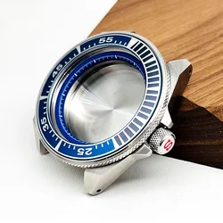 44mm NH35 Case Samurai Watch Case fit for NH34 NH35 NH36 7S26 Automatic Movement 20ATM Sapphire Crystal Glass Watch Case