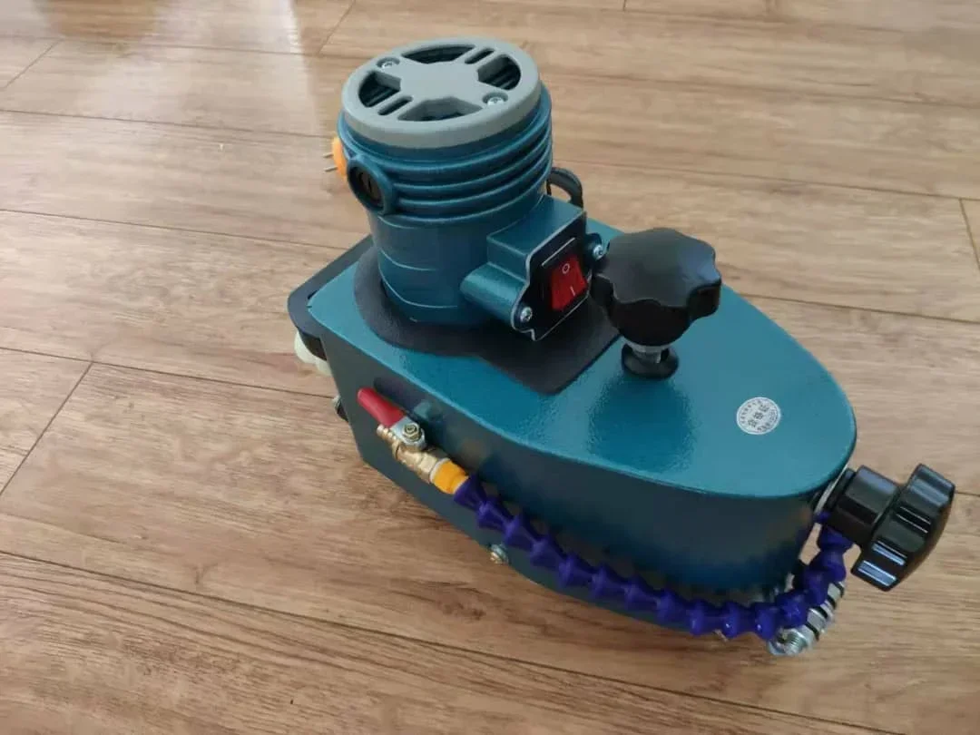 Portable Manual Small Mini Glass Edging Polishing Beveling Grinding Chamfering Machine For Straight Round Glass Edge Hot SaleHot