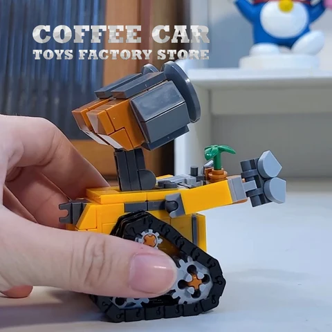 Конструктор DIY «Космический Робот-меха» MOC «ВАЛЛ-И» — пример использования
