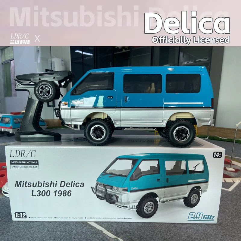 

LDRC LD1296 1:12 RC Crawler RC 4x4 Road Truck 2-Speed Mechanical Transmission LED lights Superior Climbing RC Car