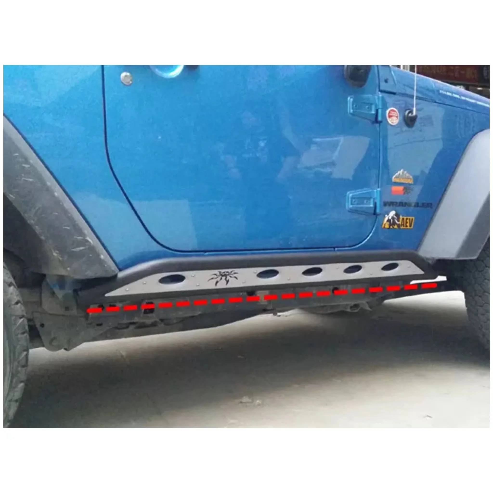 

Rock Slider Side Step for Jeep JK Wrangler 2 Doors