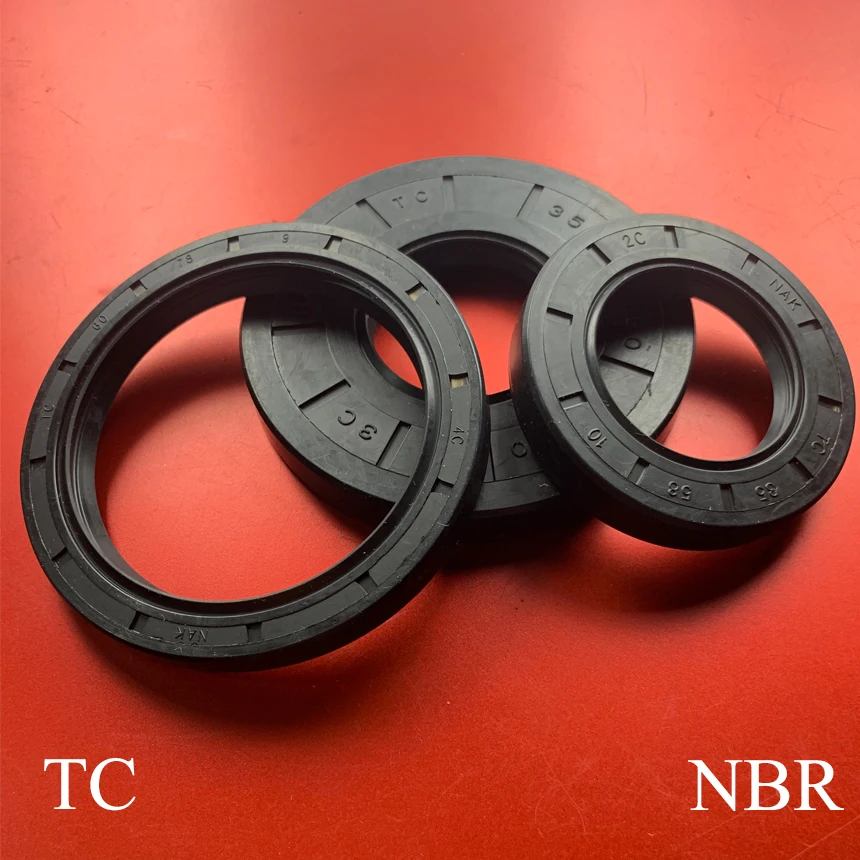 42*57*14 42x57x14 42*60*7/8/9/10/12 42x60x7/8/9/10/12 Nitrile Rubber NBR Two Lip Spring TC Gasket Radial Shaft Skeleton Oil Seal