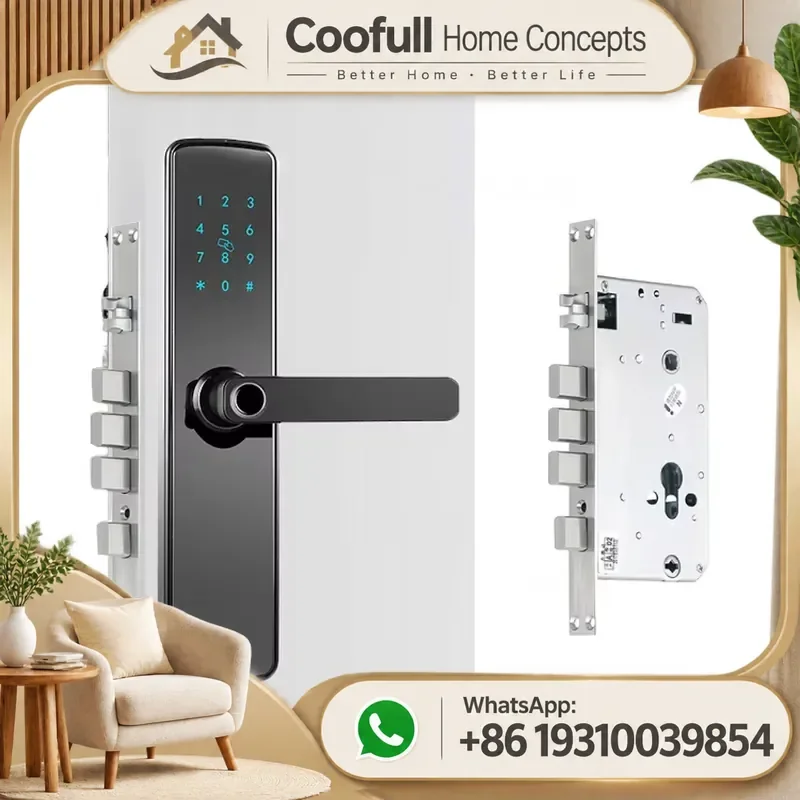 Smart Door Lock Face Recognition App Remote Control Digital Key Card For Hotel Home Security Electronic Deadbolt