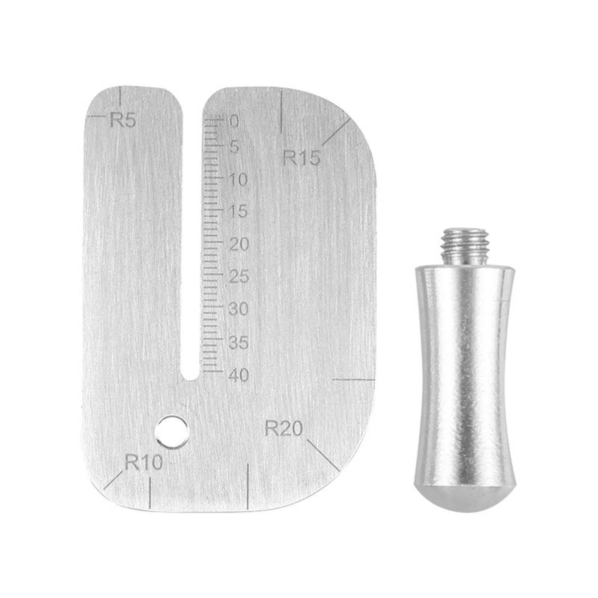 Leather Pulling Board Practical Cutting Ruler Tool Stainless Steel Manual Leather Cut Auxiliary Accessories