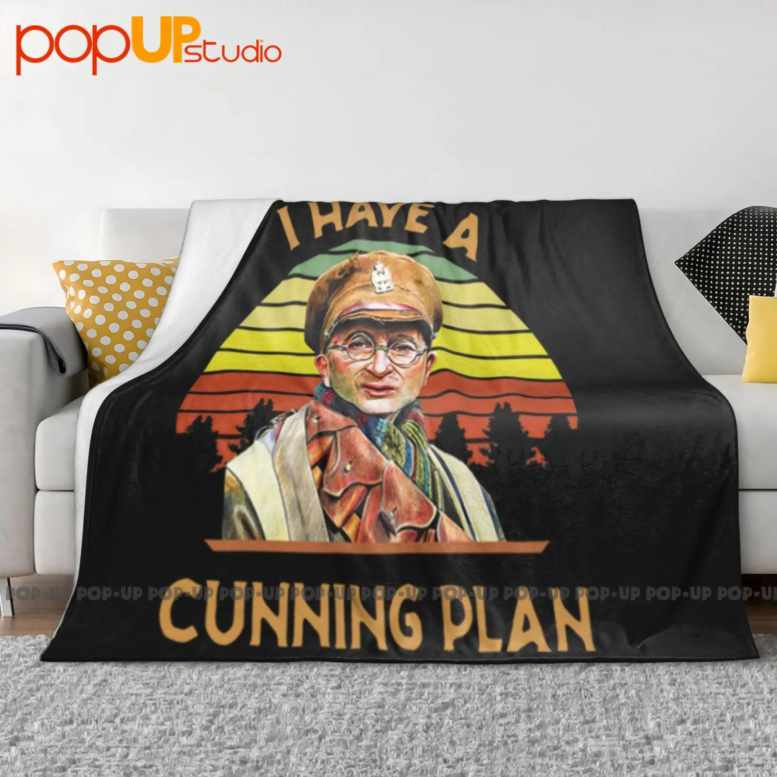 Blackadder Baldrick I Have A Cunning Plan Ultra-Soft Blanket Quilt Winter Sofa Cover Bed Covers