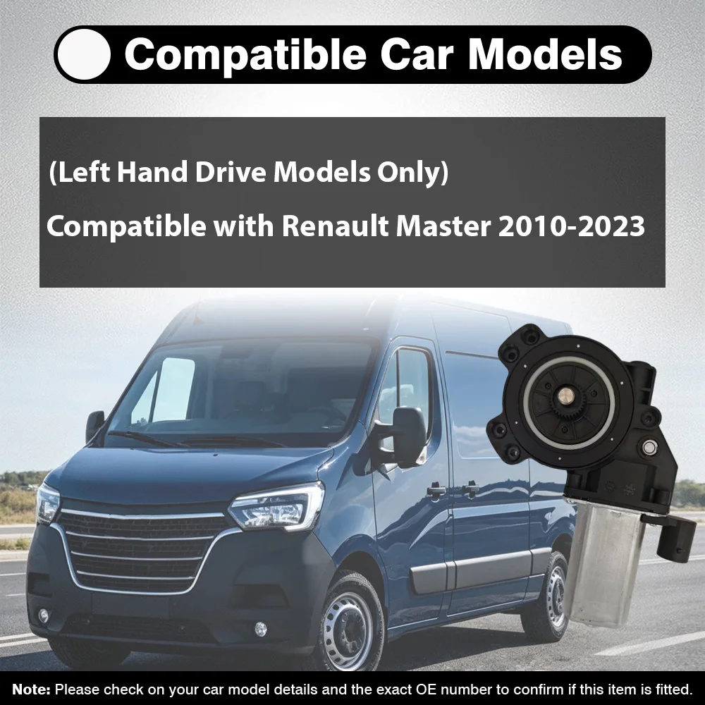 Motor Eléctrico para Elevalunas, para Renault Master 2010 2011 2012 2013-2023 9030285 9030284 Delantero Izquierdo/Derecho
