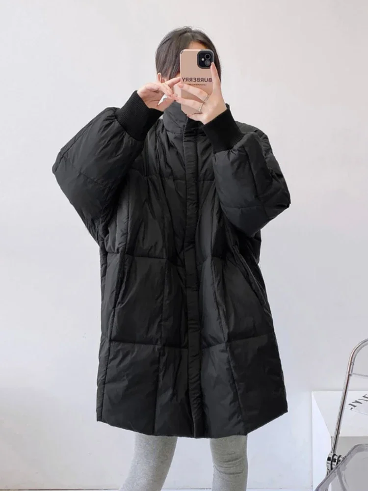 2024 Autumn and Winter Fashionable Commuting Style Warm Women\'s Coat Loose and Thick Anti Cold Street Style Cotton Clothing