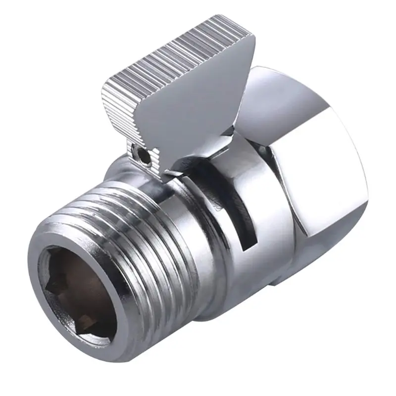 

【РАДУШНИЦА】Ручной латунный прямой клапан, угловой клапан для регулировки потока воды в душе, устройство для регулировки объема воды, регулятор давления воды