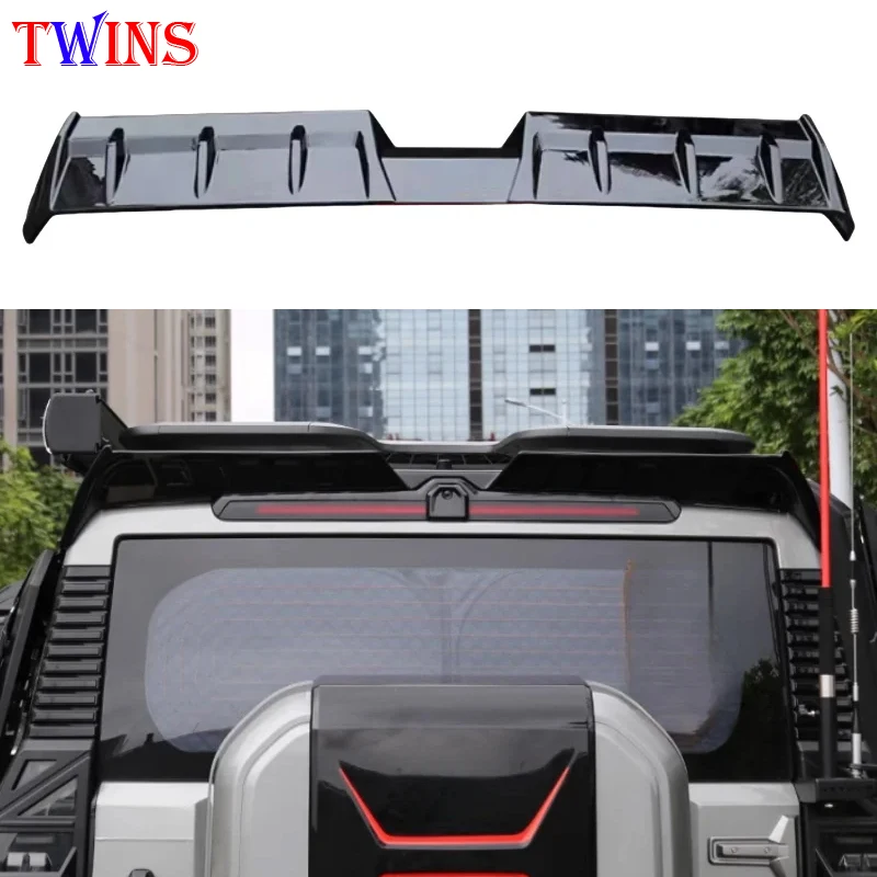 Car Integrated Tail Wing Modification Roof Fixed Wing Car Exterior Decoration Accessories Fit for JETOUR Traveler T2 2023+