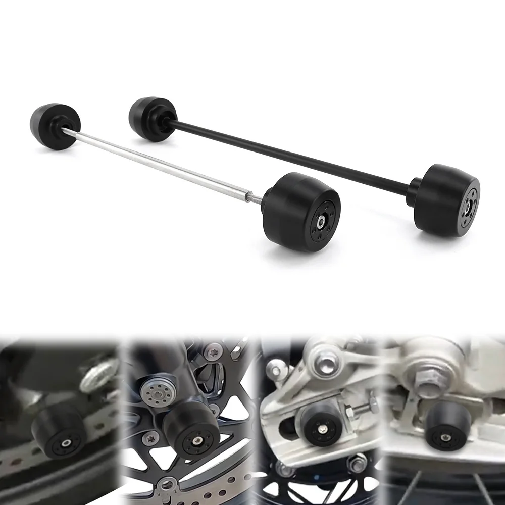 

Motorcycle Wheel Protector Front or Rear Wheel Axle Fork Crash Sliders, Street Triple 765 R / RS Street Triple 660 S For Triumph