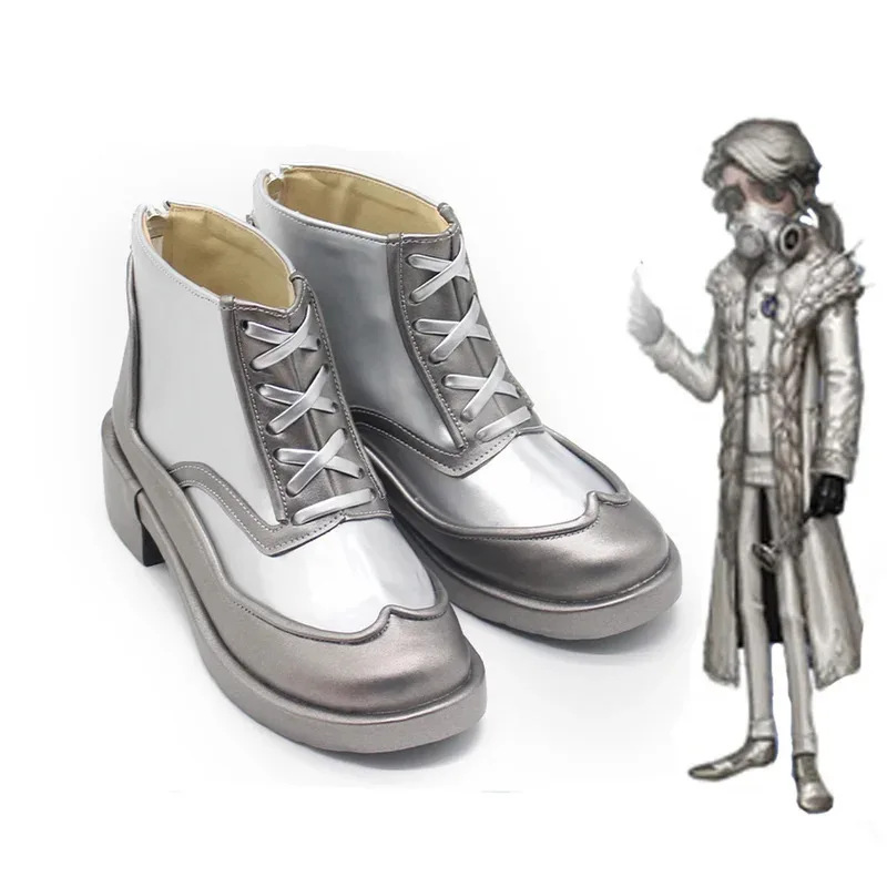 

Game Identity V Composer Frederick Kreiburg Обувь для косплея Обувь из искусственной кожи Аниме Хэллоуин Карнавальные ботинки Реквизит для косплея
