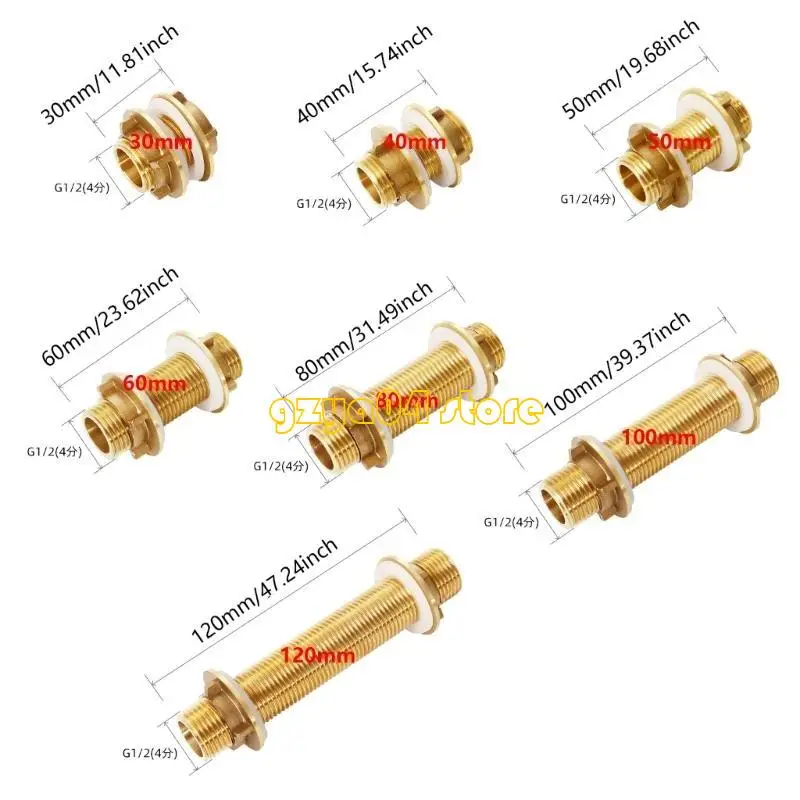 K3KD Flexible Brass Fitting Tool for Water Systems User Friendly Design Garden Hoses