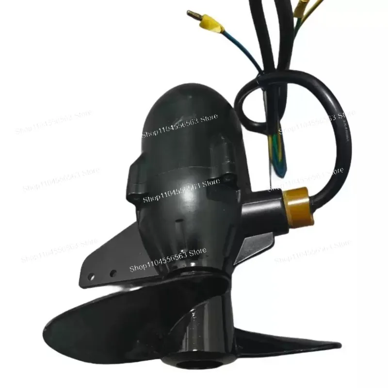 48V 60V 72V Waterproof Brushless Underwater Propeller Motor 1880W-2500W Marine Fishing Boat Thruster