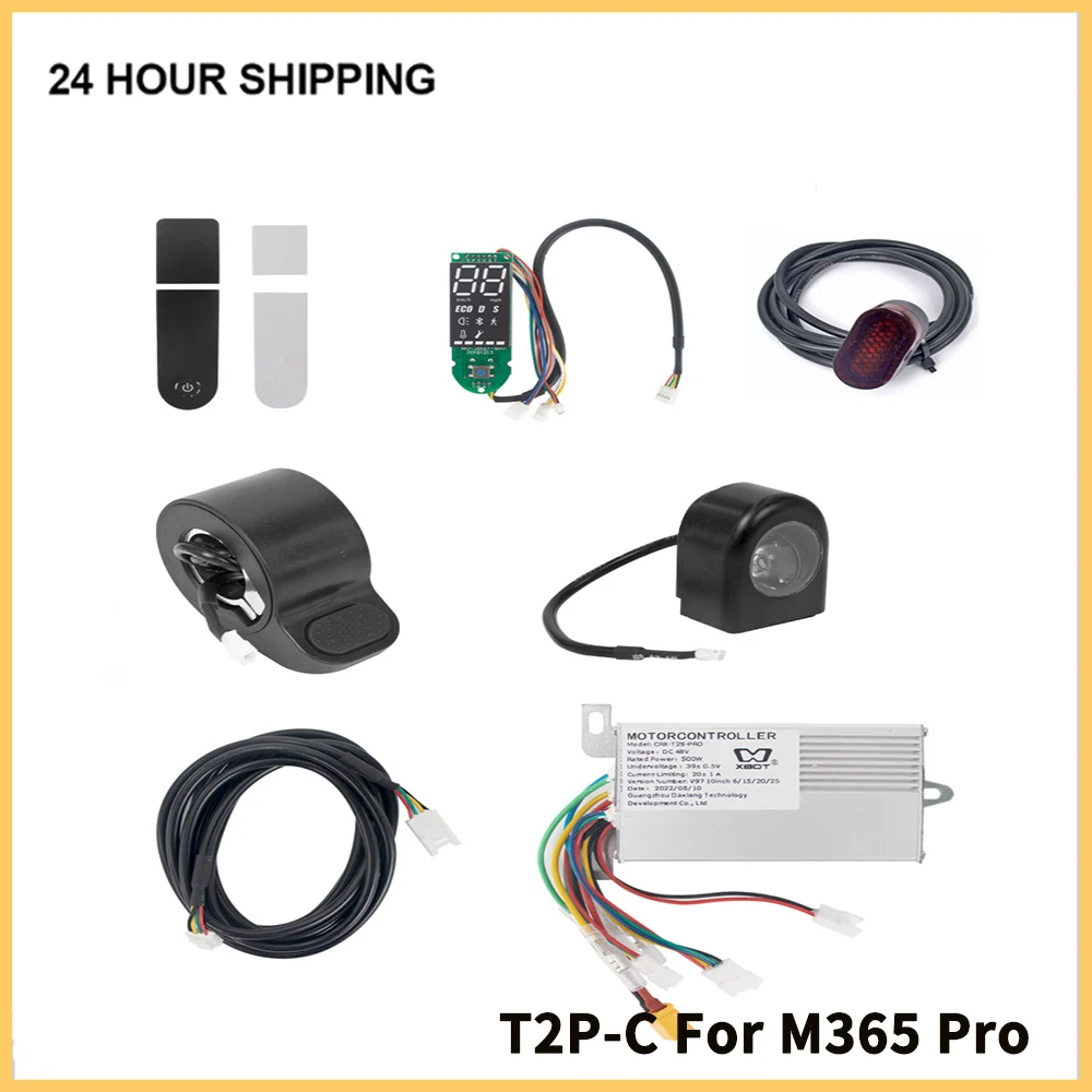 

Monorim 48v Electric Scooter Controller Set With Dashboard Accelerator Replacement For Xiaomi M365/1s/essential/Pro/Pro2 Parts