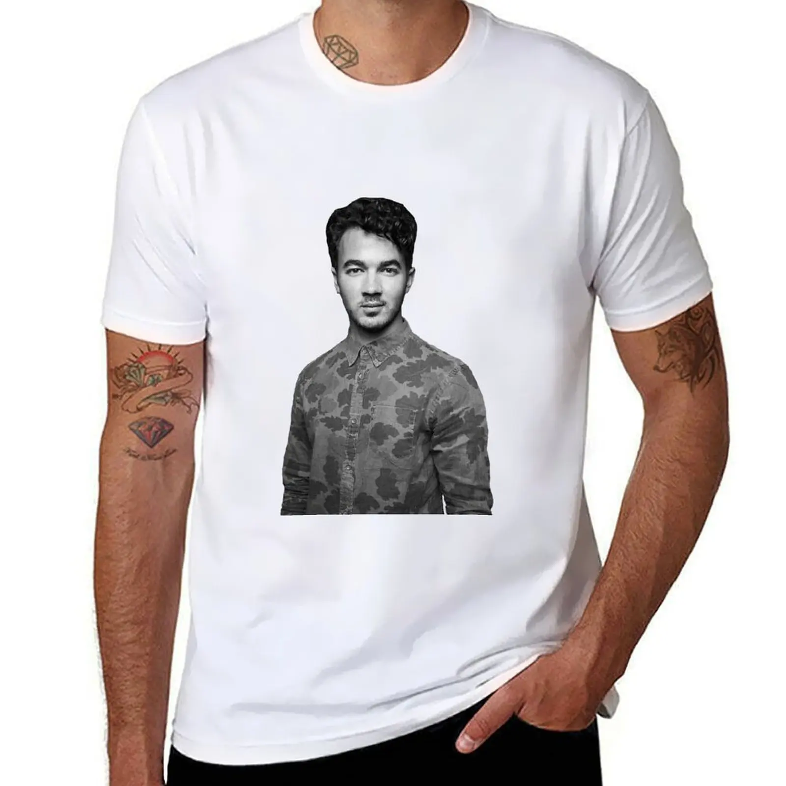

Kevin Jonas T-Shirt cotton t shirt pack man t shirts cotton T-Shirt