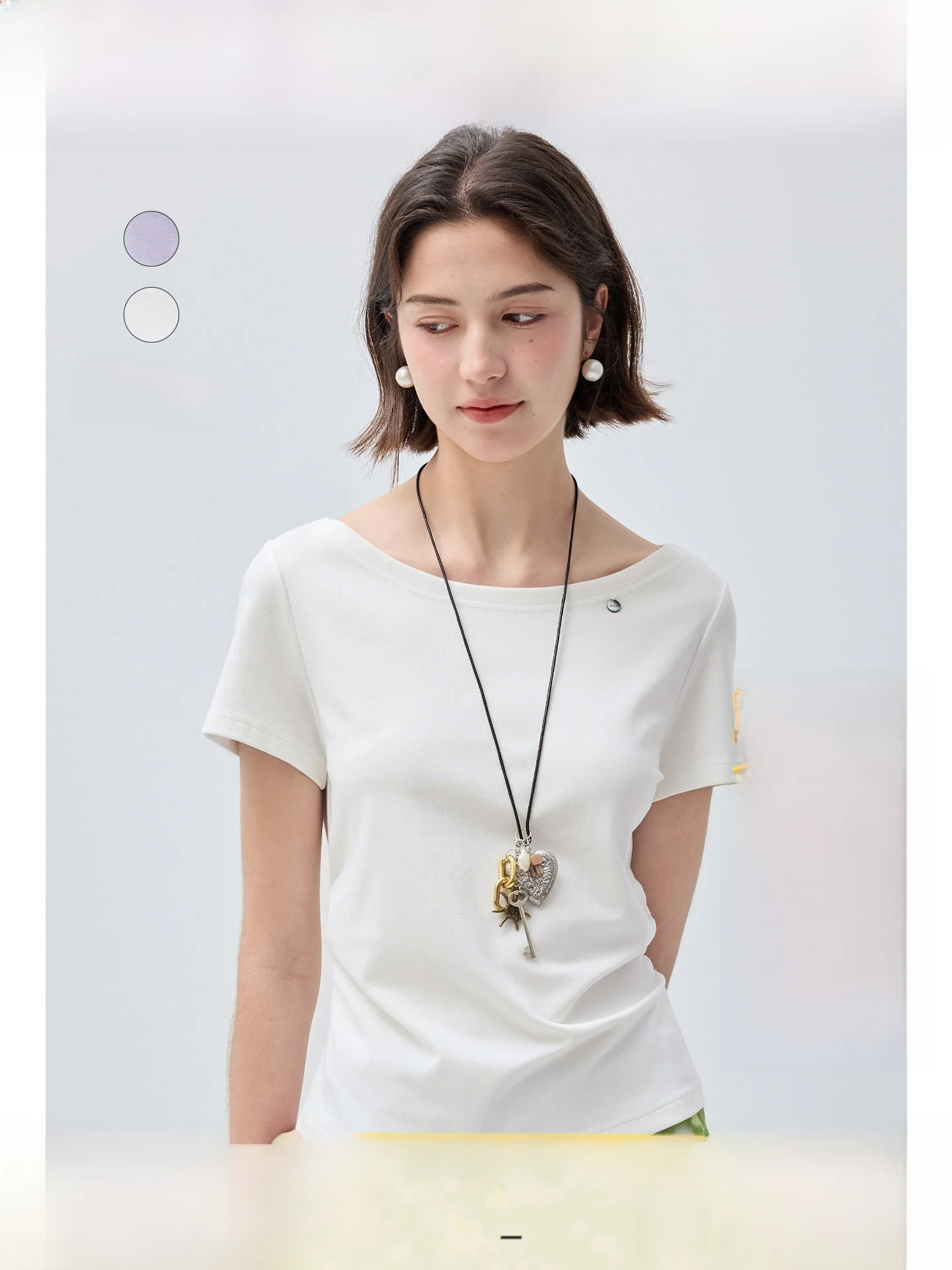 

Женская футболка больших размеров с коротким рукавом, приталенная, универсальная, летняя, повседневная, для полных женщин, удобная для поездок, из дышащего материала