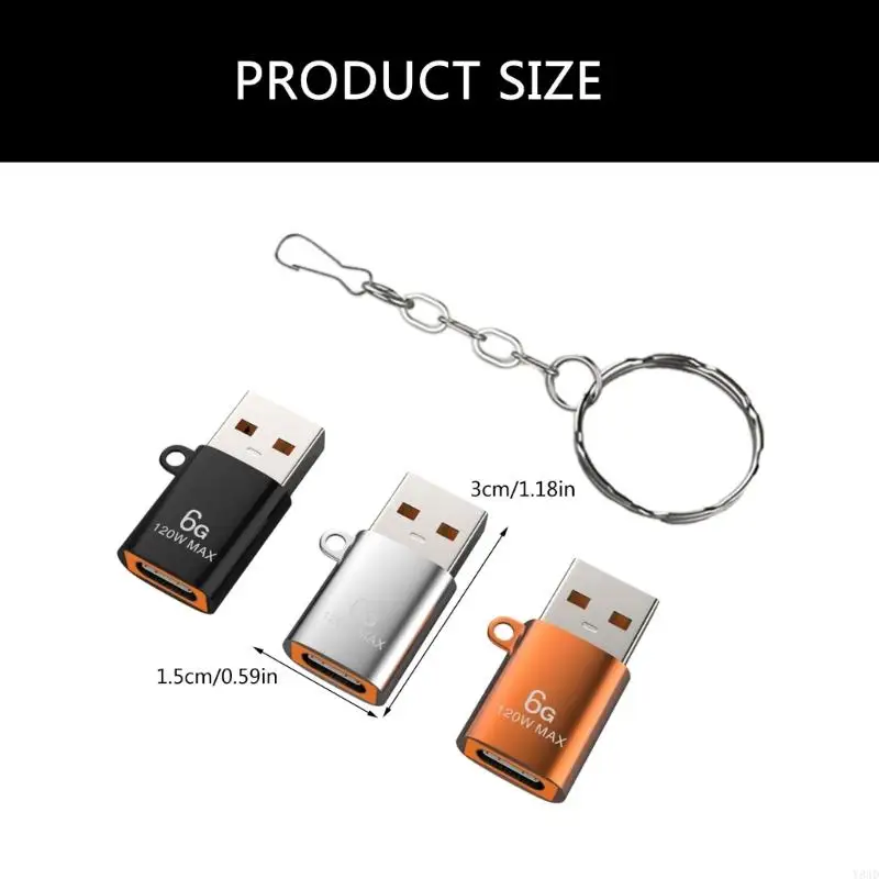 Y8AD USB в USB C Adapter 120W Зарядка.