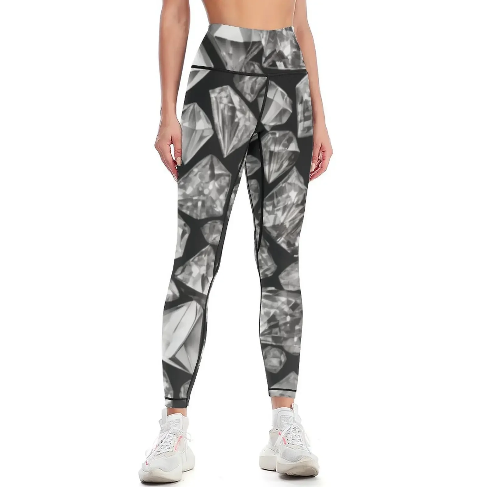 Diamond Leggings Women's sports pants Women's pants Fitness clothing Womens Leggings