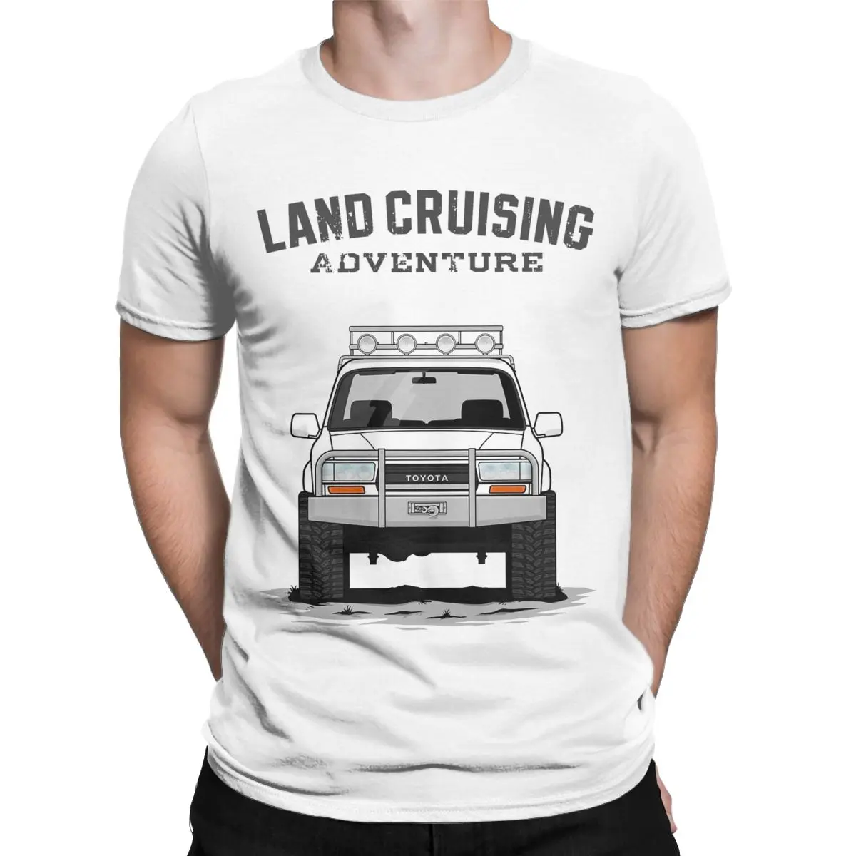 Land Cruiser FJ 80 Series Outfits Shirts for Men Women Off Road FJ80 Car Vintage Cotton New Arrival Tee