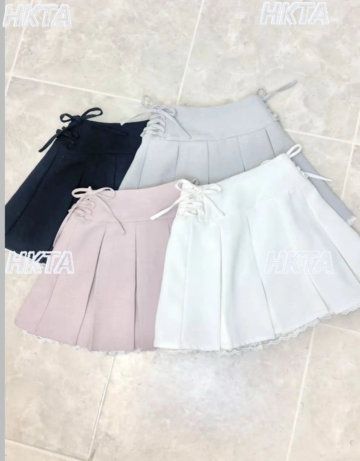 

Японская летняя юбка 2026 года: милая, кружевная, с бантом, на бретельках, с завышенной талией, плиссированная, в стиле кавайи, лолита, приталенная, универсальная, А-силуэт, короткая, женская