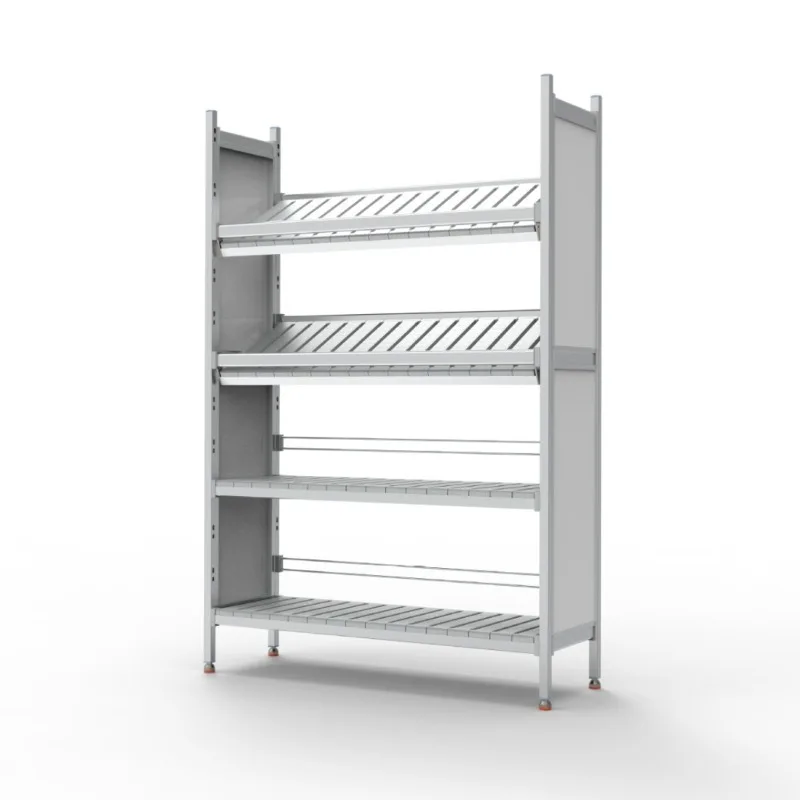 Special tenon and mortise structure multi-layer combined shelf for operating room, medical material management rack