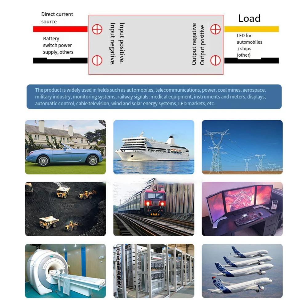 

High Current Converter Step-down Power Supply Reliable Voltage Conversion 12v Power Supply For Scooters Industrial Power Supply