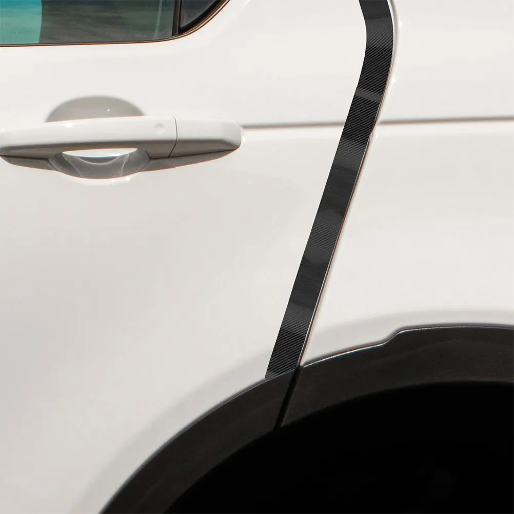 

1 Roll Car Protector Edge Car Door Sill Protector Self Adhesive Scratch Resistant Carbon Fiber Pattern Trunk Guard For Vehicle