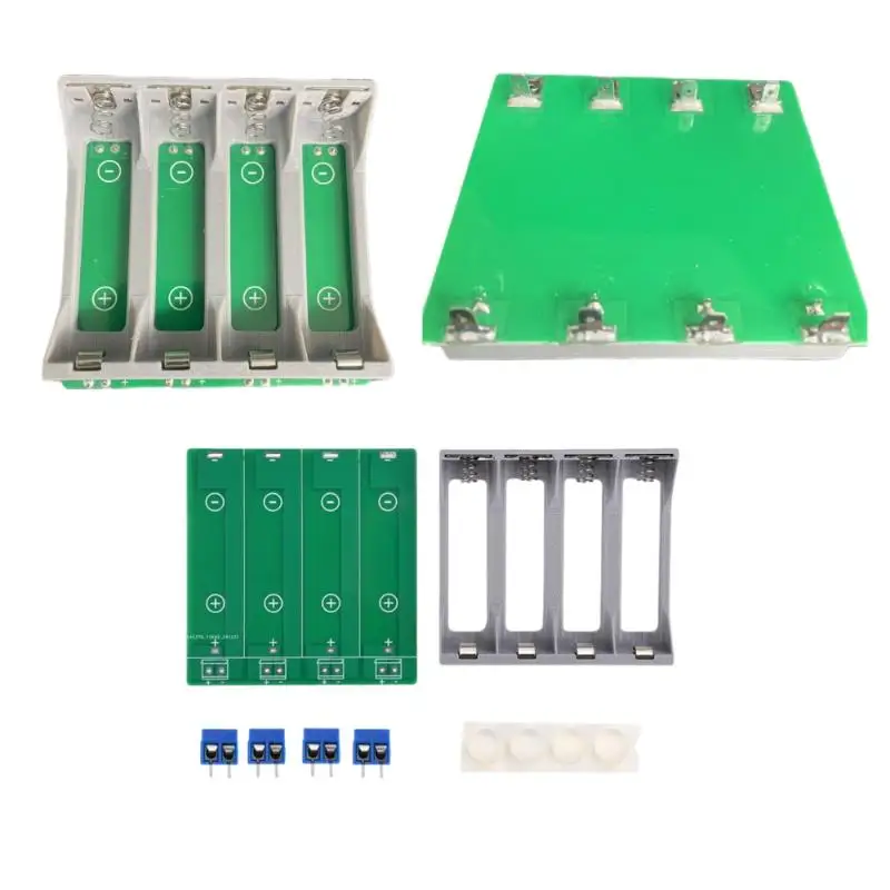 1 مجموعة 4/8-قنوات قدرة البطارية جهاز اختبار المقاومة الداخلية حامل البطارية 21700 حامل البطارية لاختبار كاشف الطاقة