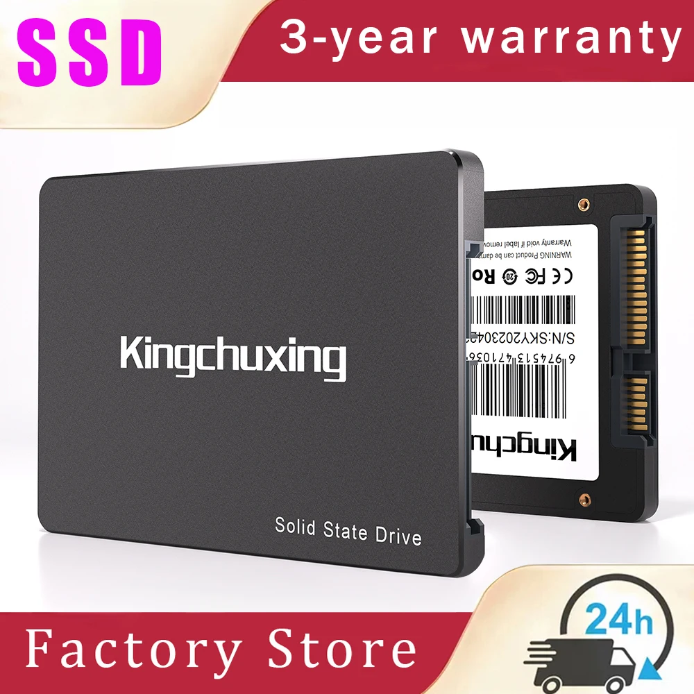 Kingchuxing Hdd 2.5'' SATA SSD 128GB 256GB 512GB 1TB 2TB SATA3 SSD Internal Solid State Drives for Laptop Desktop Notebook