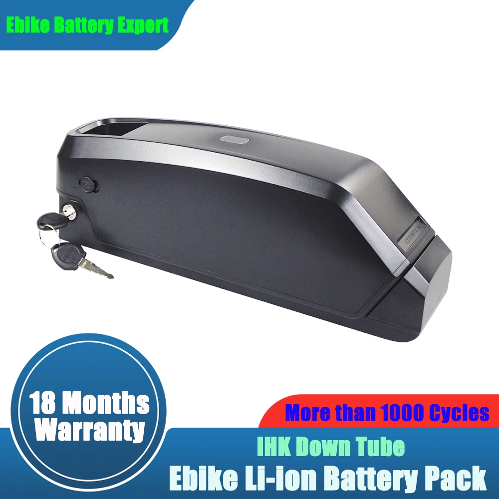 

Extra 48V 15Ah Husky IHK Down Tube Li-ion Battery Pack for 250W 350W 500W City Ebike 28inch Trekking Electric Bike Cargo E-bike