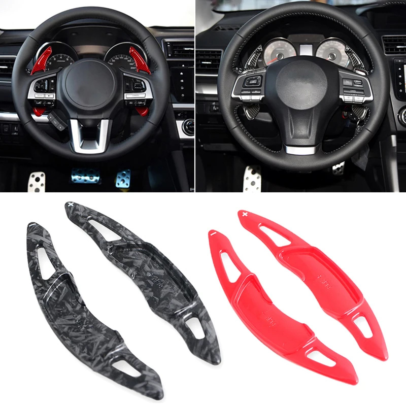 Car Steering Wheel Shift Paddle Shifter Extended  ABS For Subaru XV Legacy Forester Outback Impreza WRX STI Levorg For Toyota 86