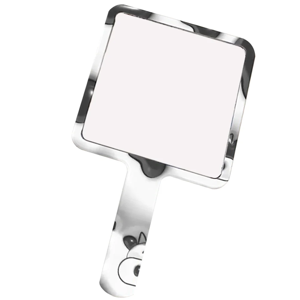 Handheld make-upspiegel Duurzame kleine gepolijste lichtgewicht draagbare reisspiegel Kleine handspiegel, reisbenodigdheden