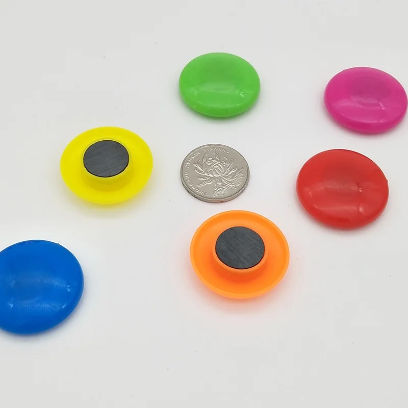 50 pezzi/confezione colore misto 32 mm colore lavagna magnetica polvere extra stella magnete insegnamento lavagna aspirazione magnetica Ima