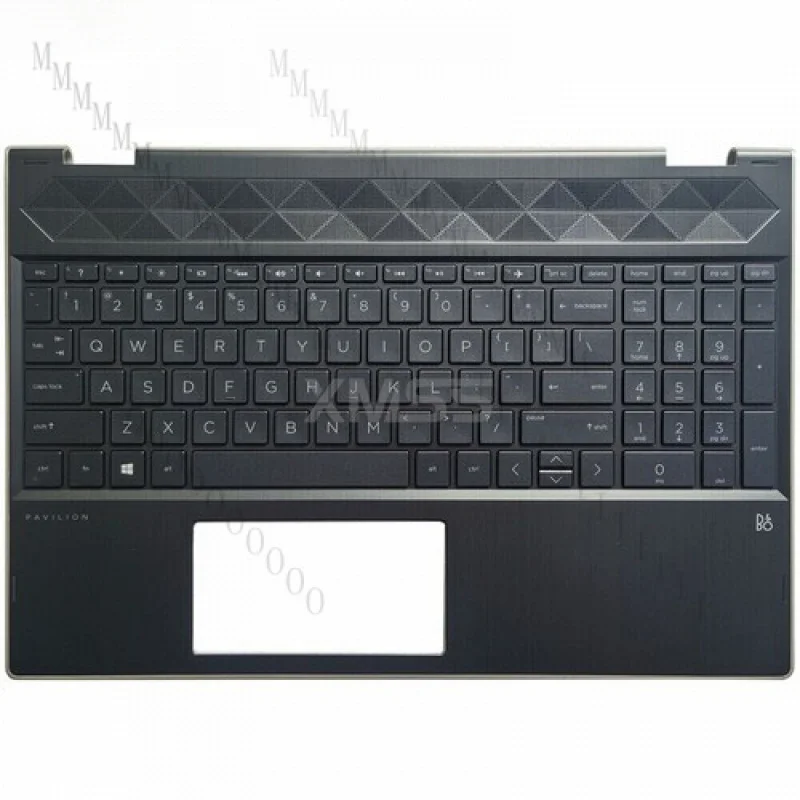 

AE New Keyboard Palmrest Cover For HP Pavilion X360 15-CR 15T-CR TPN-W132 Backlit L20849-001