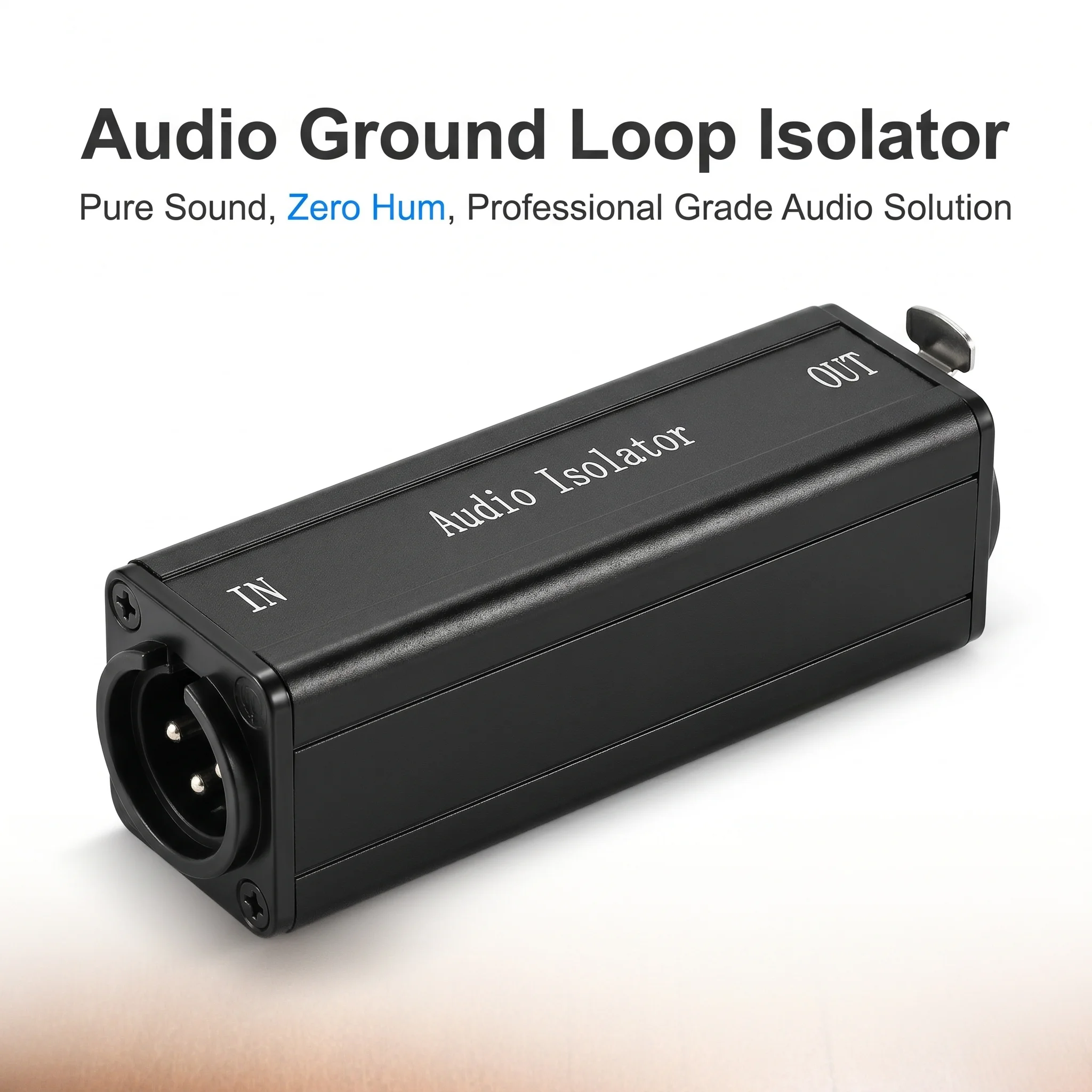 NEW Audio Isolator Current Sound Noise Cancellation Mixer Microphone Common Ground Filter Multifunctional Noise Isolator