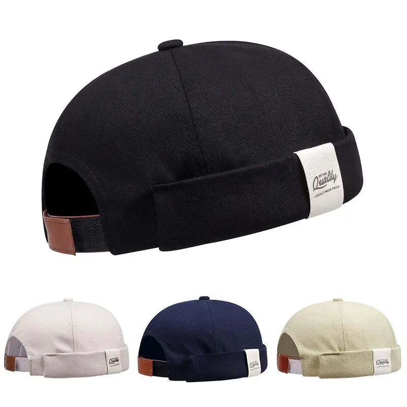 2024 New Fashion High Quality Beanie Hat Retro Sailor Hat Unisex Outdoor Sun Men Woman Cap Adjustable