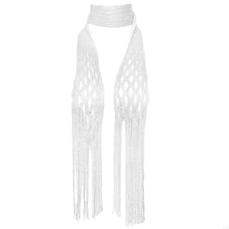 Harajuku Knit Choker Scarf for Women Girls 2000s Clothing Accessories