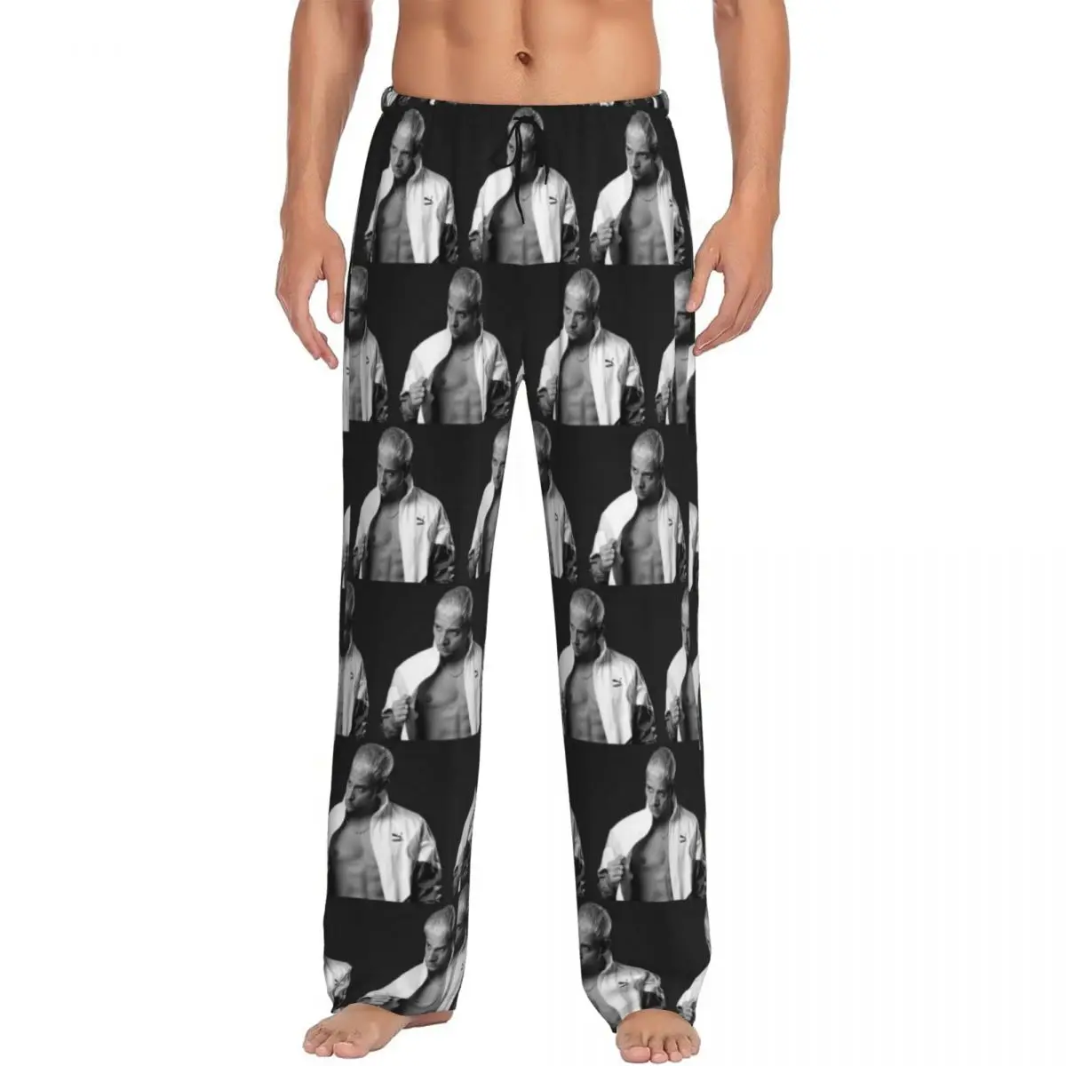 

Мужские пижамные штаны Custom Plk Cool: домашняя одежда для сна и отдыха с карманами