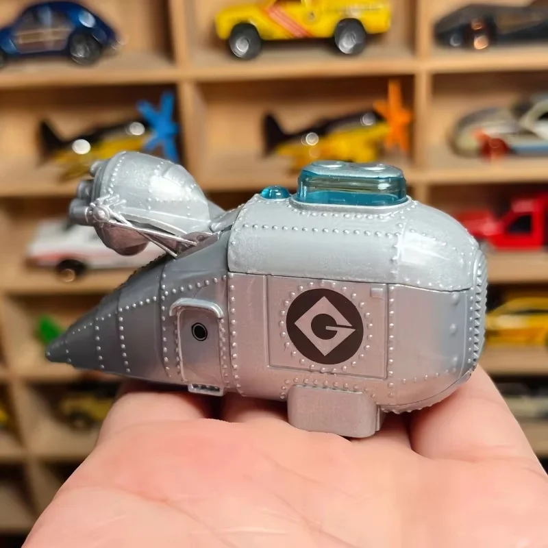 متوفر في المخزون جديد أنيمي نفس النمط Hotwheels سبيكة سيارة نموذج Grumobile الأصفر الغواصة لعبة سيارات نموذج C4982 هدايا عيد الأطفال #2