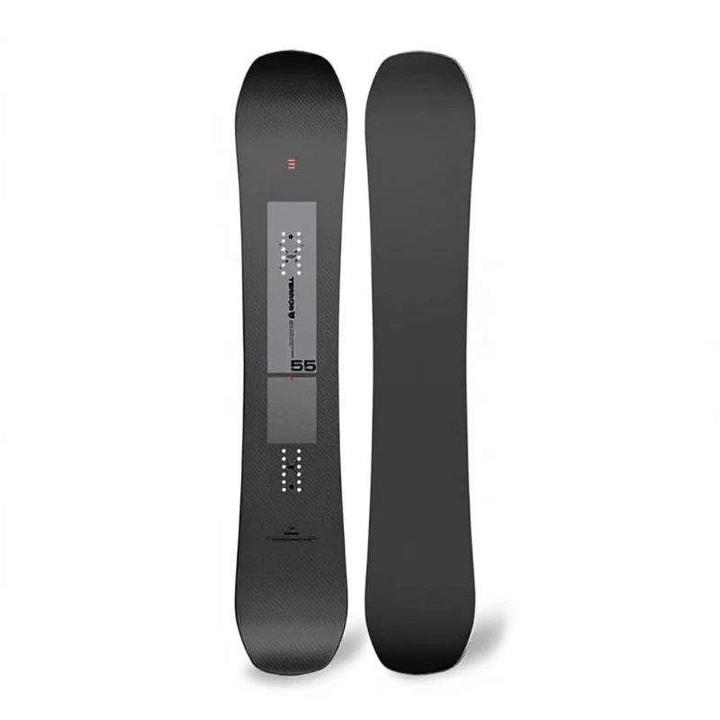 New All-around Carbon Fiber Lightweight Durable Ski Snowboard Freestyle Park Flat Flower Men's Women's Adult