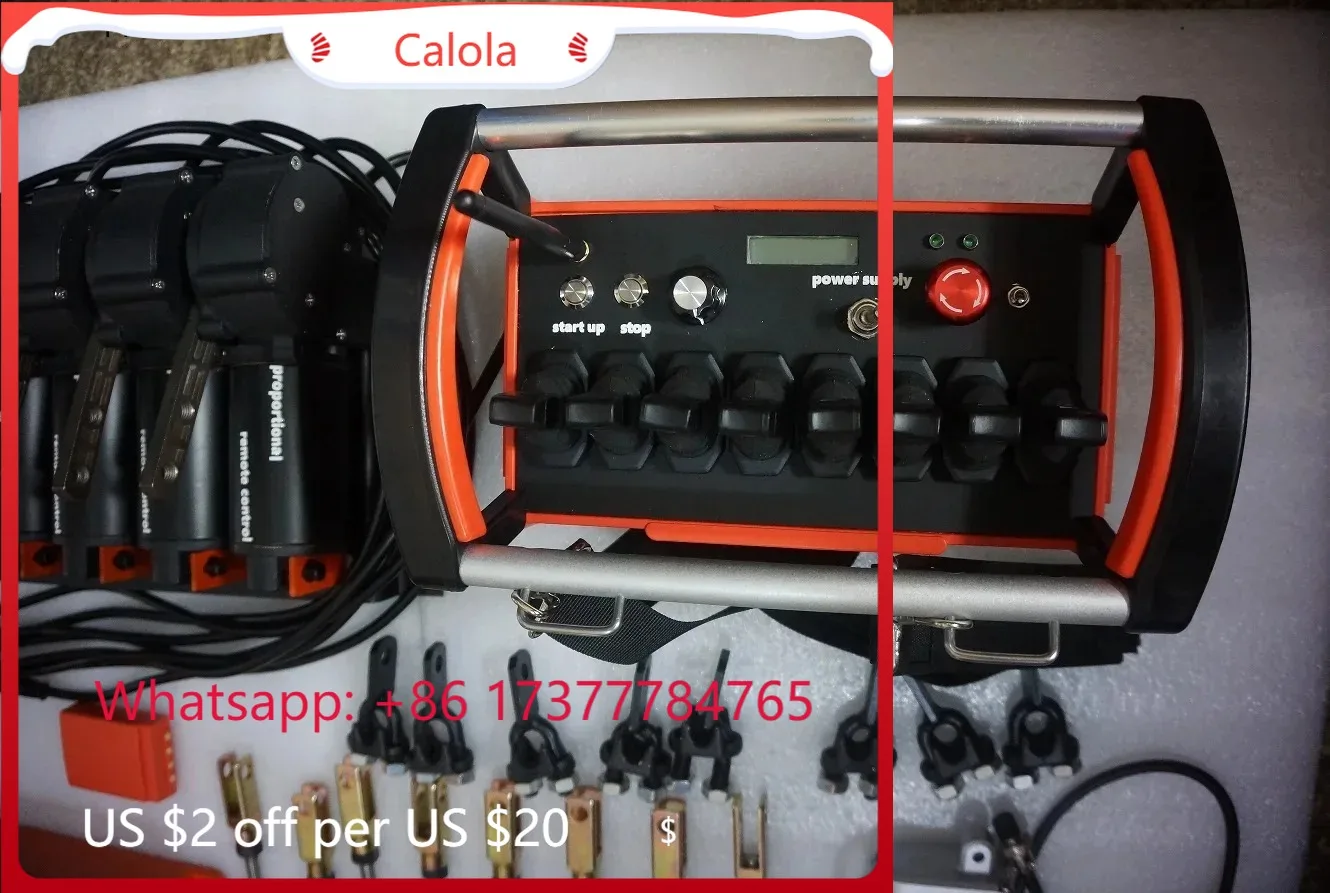RC Model Wireless 8 Joystick Proportional Remote Control Crane Boat Plane Electronic Accessories