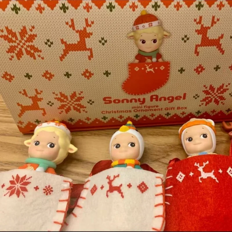 

Sonny Angel 2019 Mini Figure Christmas Series Blind Box Guess Bag Desktop Decoration Blind Bag Toys Anime Figure Cute Model