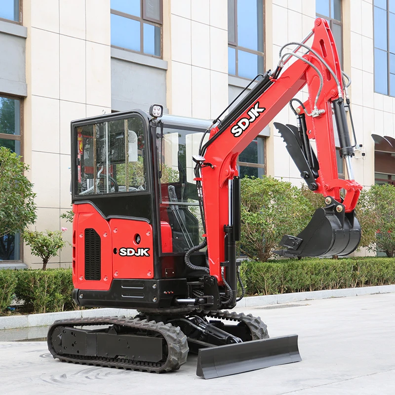 Factory Price 2.5 Ton Farm Excavators Mini Digger Customize Multifunctional Mini Escavatore With Attachment Customizable