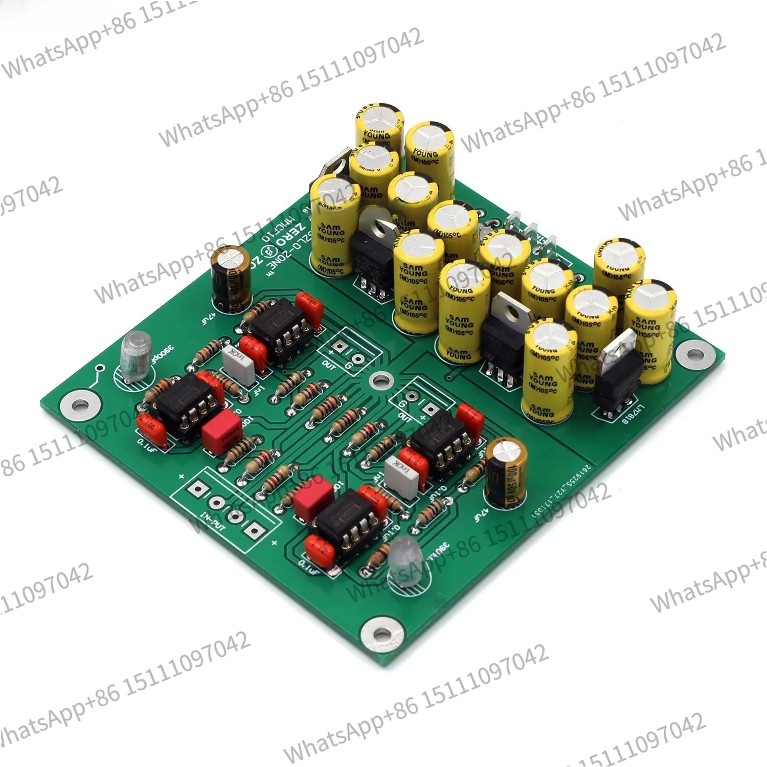 Excellent  MMCF10  Phonograph MM Amplifier / RIAA Phono Preamplifier Board Or KIT,A Wonderful Voice in stock