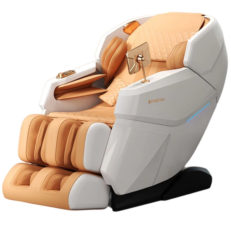 electric latest technology luxury heat 3d 4d SL track zero gravity AI back scratcher massage chair full body 2023 big size