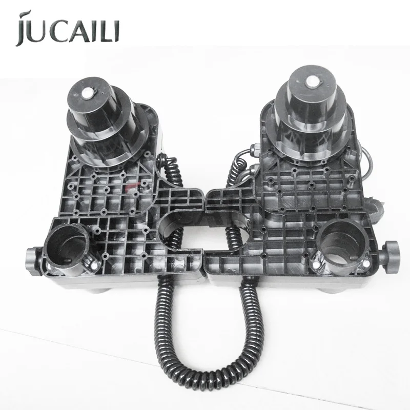 Jucaili One Set Large Format Printer Double Power Paper Roller Kit For Printer Roller Take Up System With Double Motor