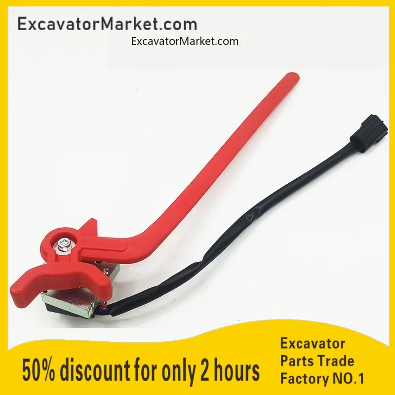 Excavator Accessories For Vol-vo Ec 55/140/210/240/360b Hydraulic Safety Lock Pilot Lock  Lock Lever 1 Excavator Accessories