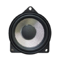 1PCS 4 Inch Black Center Speaker For BMW F10 F11 G20 G30 F30 F34 F48 F25 F15 F16 G01 G05 E60 E90 E81 E84 65139279632